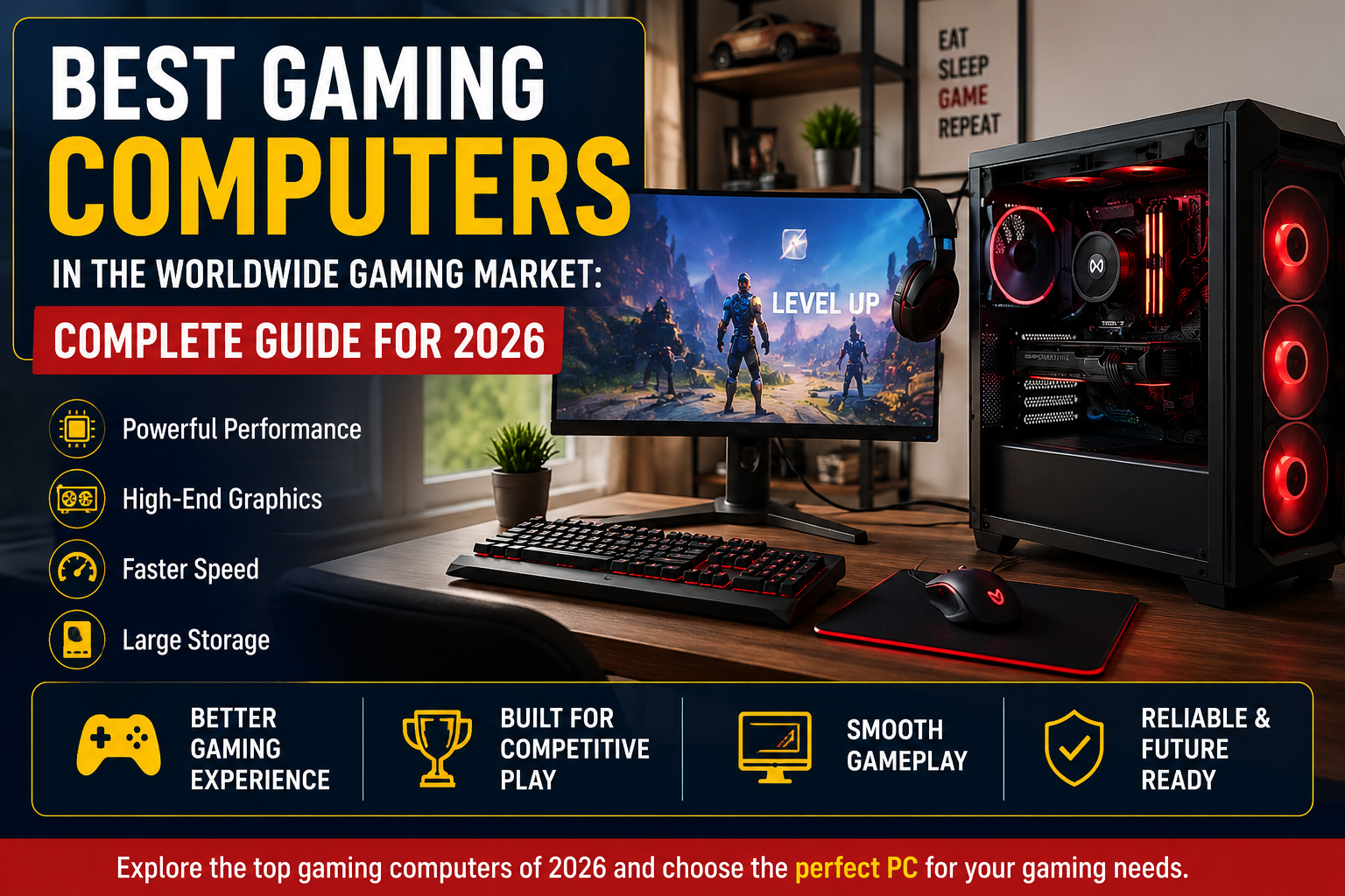 Best Gaming Computers in the Worldwide Gaming Market: Complete Guide for 2026