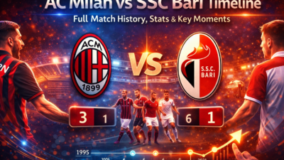 AC Milan vs SSC Bari Timeline: Full Match History, Stats & Key Moments