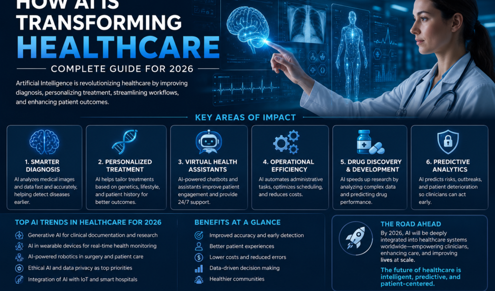 How AI Is Transforming Healthcare: Complete Guide for 2026