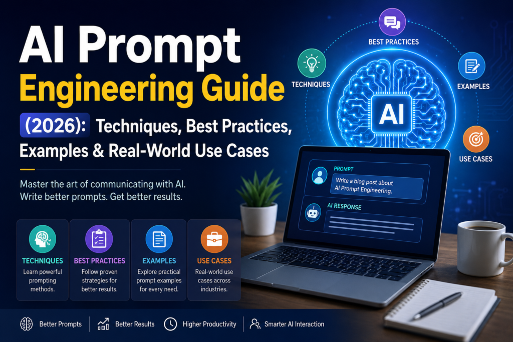 AI Prompt Engineering Guide (2026): Techniques, Best Practices, Examples & Real-World Use Cases