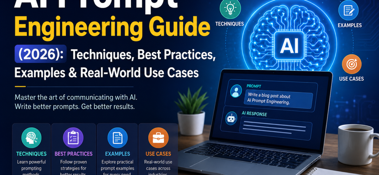 AI Prompt Engineering Guide (2026): Techniques, Best Practices, Examples & Real-World Use Cases