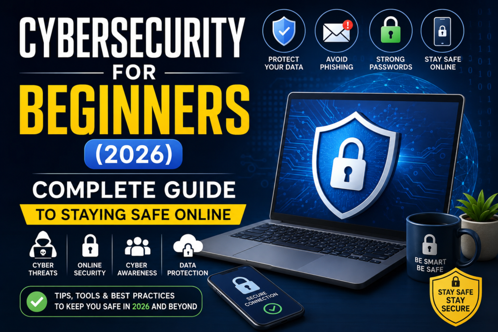 Cybersecurity for Beginners (2026): Complete Guide to Staying Safe Online
