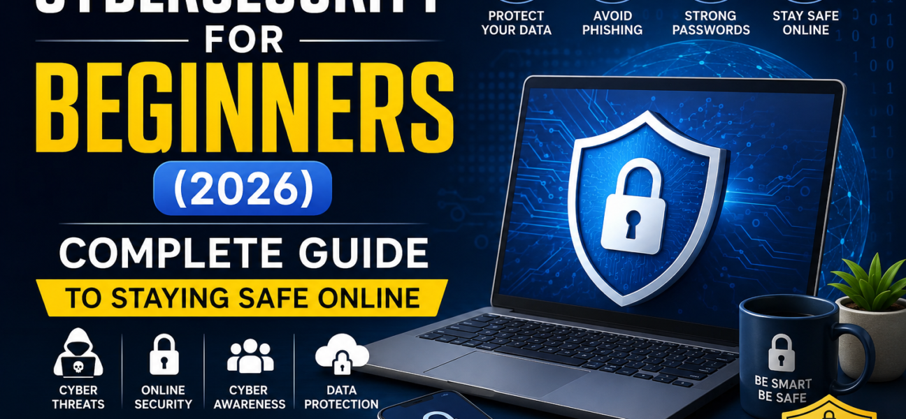 Cybersecurity for Beginners (2026): Complete Guide to Staying Safe Online