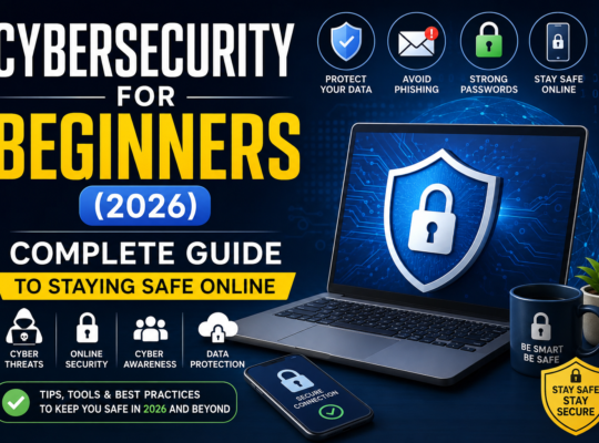 Cybersecurity for Beginners (2026): Complete Guide to Staying Safe Online