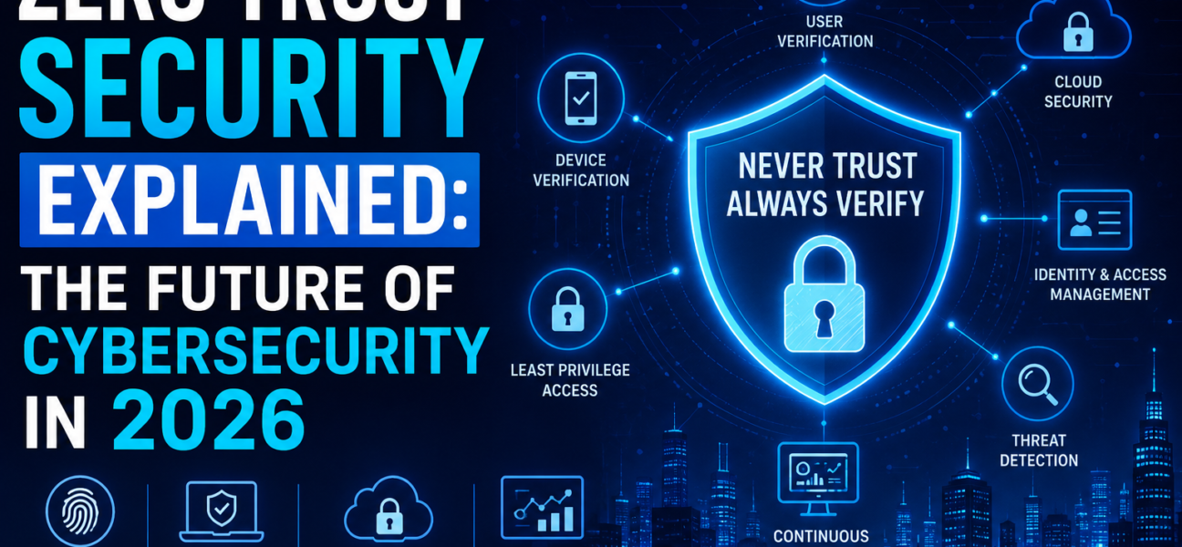 Zero Trust Security Explained: The Future of Cybersecurity in 2026