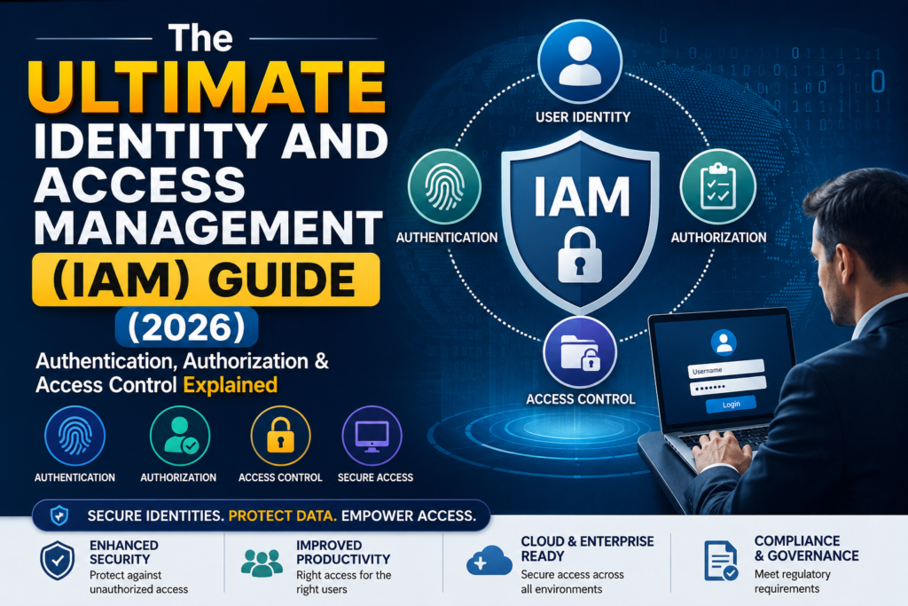 The Ultimate Identity and Access Management (IAM) Guide (2026): Authentication, Authorization & Access Control Explained