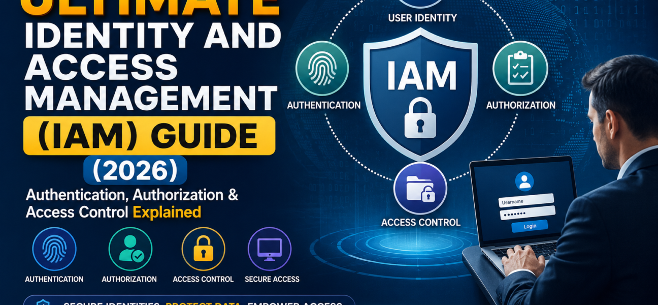 The Ultimate Identity and Access Management (IAM) Guide (2026): Authentication, Authorization & Access Control Explained