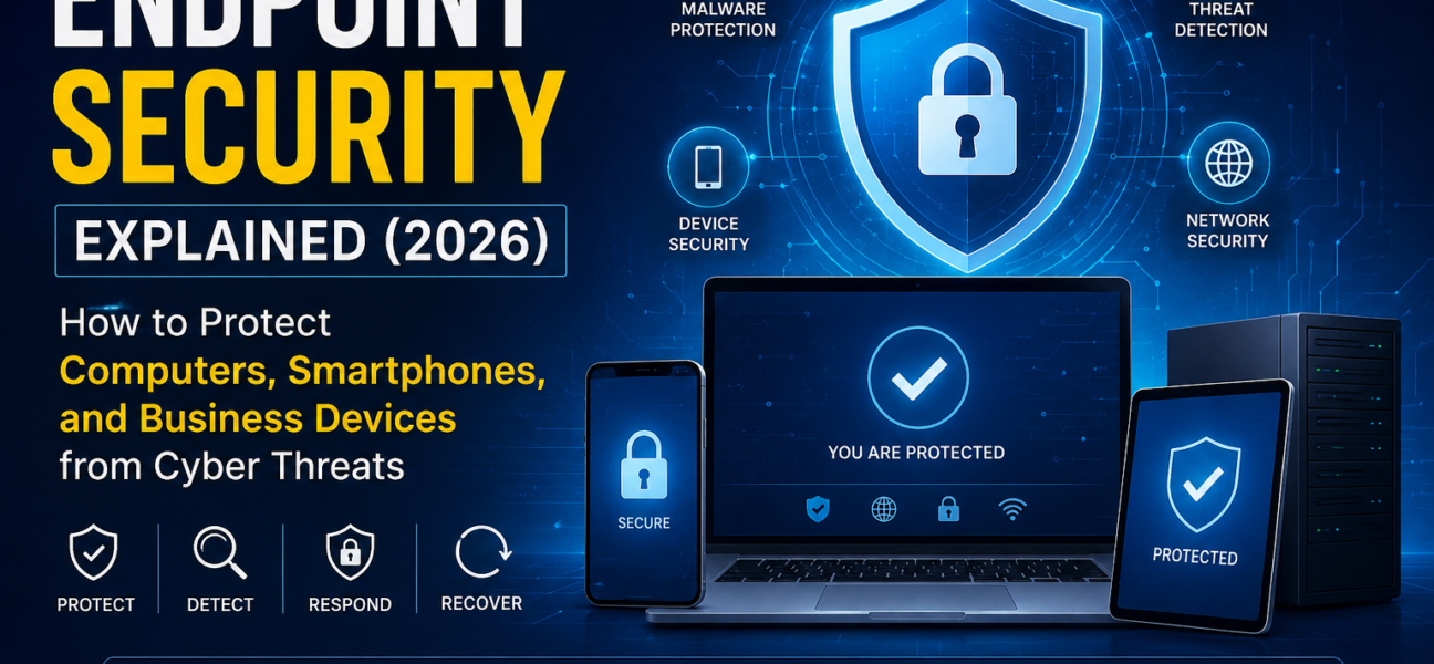 Endpoint Security Explained (2026): How to Protect Computers, Smartphones, and Business Devices from Cyber Threats