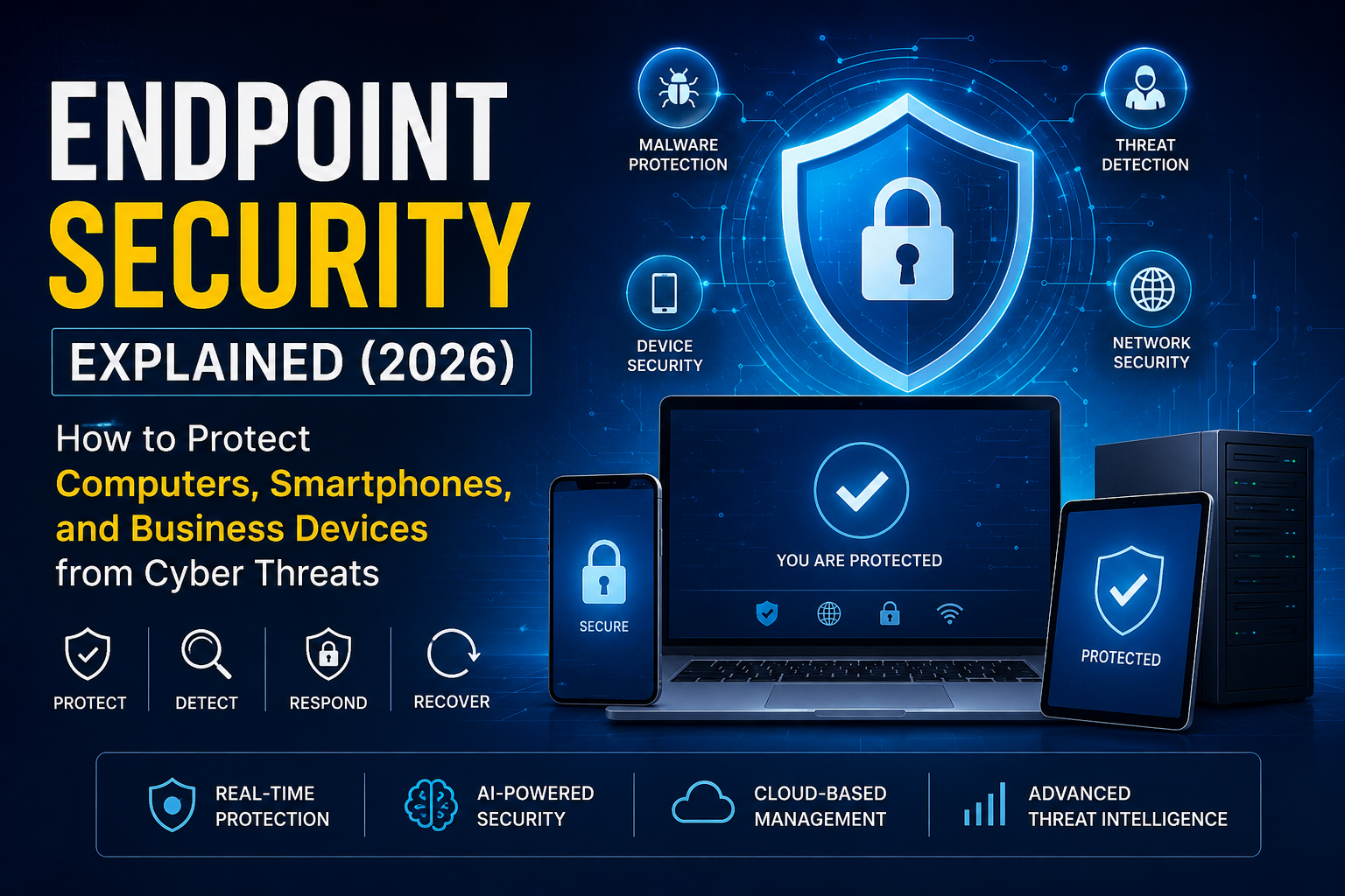 Endpoint Security Explained (2026): How to Protect Computers, Smartphones, and Business Devices from Cyber Threats