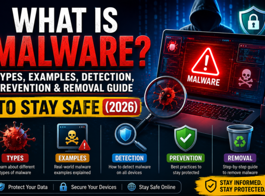 What Is Malware? Types, Examples, Detection, Prevention & Removal Guide to Stay Safe (2026)
