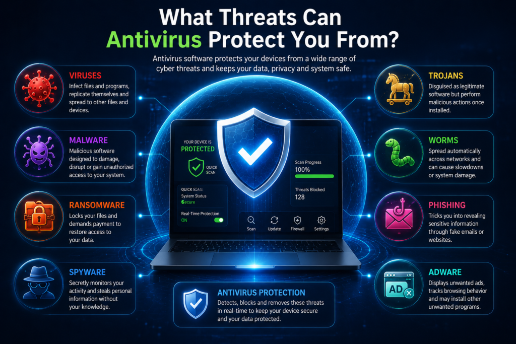 What Threats Can Antivirus Protect You From?