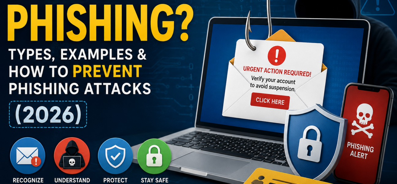 What Is Phishing? Types, Examples & How to Prevent Phishing Attacks (2026)