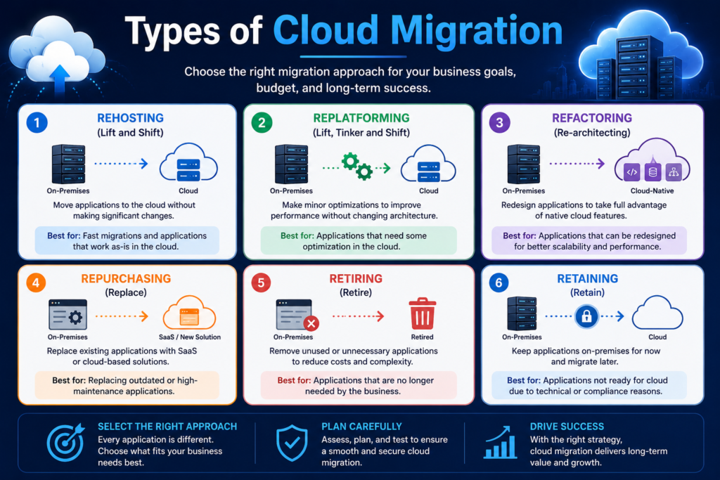 Types of Cloud Migration