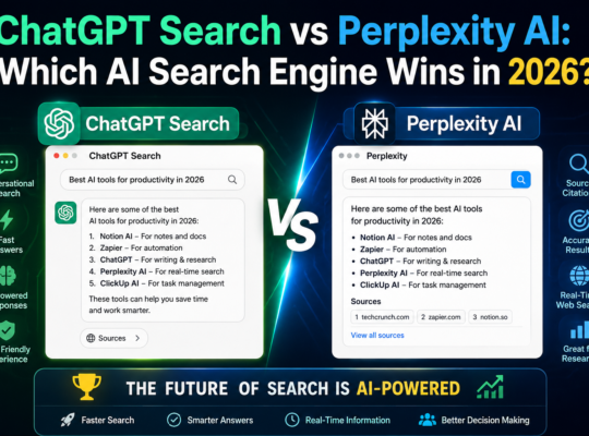 ChatGPT Search vs Perplexity AI: Which AI Search Engine Wins in 2026?