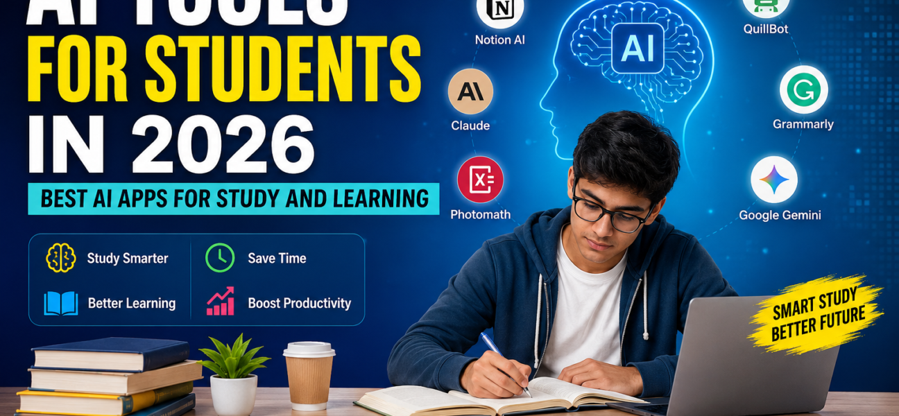 AI Tools for Students in 2026: Best AI Apps for Study and Learning