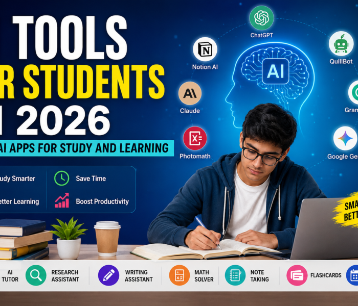AI Tools for Students in 2026: Best AI Apps for Study and Learning