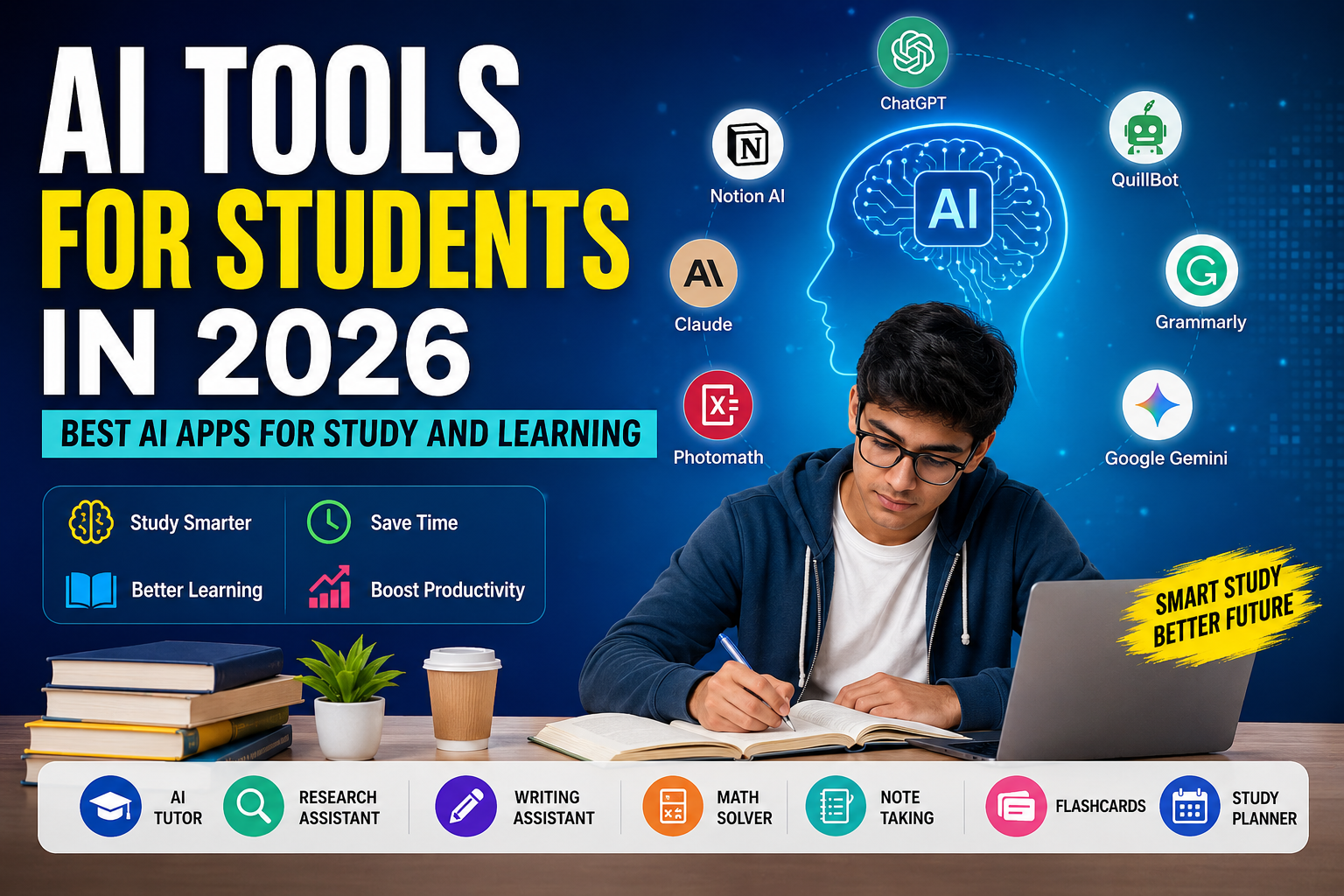 AI Tools for Students in 2026: Best AI Apps for Study and Learning