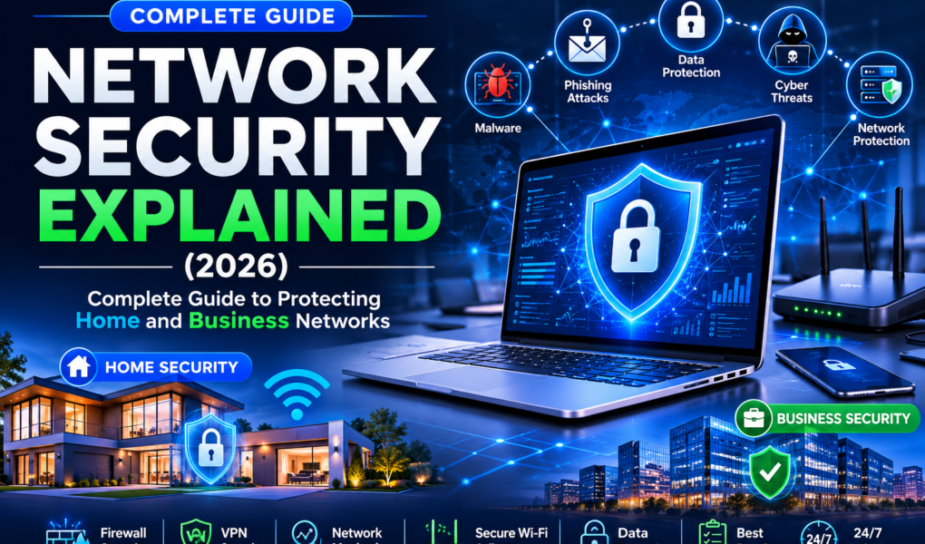 Network Security Explained (2026): Complete Guide to Protecting Home and Business Networks