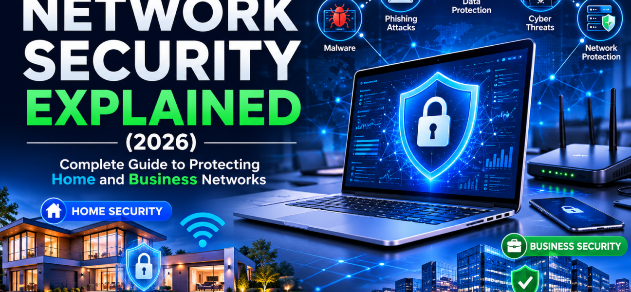 Network Security Explained (2026): Complete Guide to Protecting Home and Business Networks