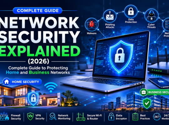 Network Security Explained (2026): Complete Guide to Protecting Home and Business Networks