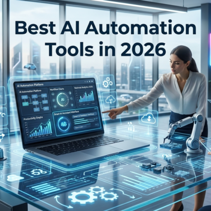 Best AI Automation Tools in 2026: Top AI Platforms for Business, Workflows, and Productivity