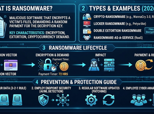 What Is Ransomware? Types, Examples, Prevention & Protection Guide (2026)