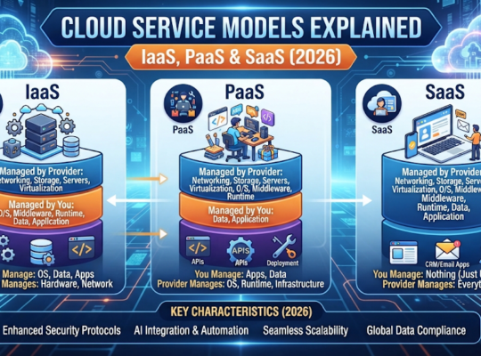 Cloud Service Models Explained: Everything You Need to Know About IaaS, PaaS & SaaS (2026)