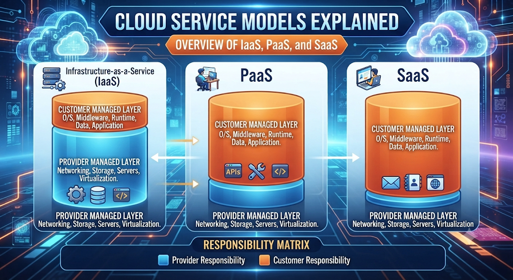 Overview of the Three Main Cloud Service Models
