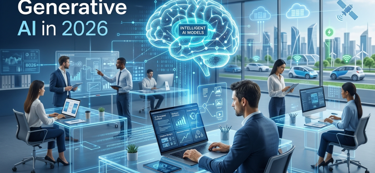 Generative AI in 2026: How Advanced AI Models Are Transforming Business, Creativity, and Everyday Life