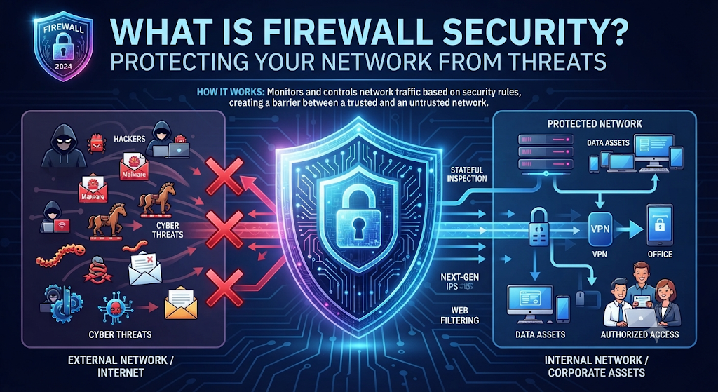 How Firewall Security Protects Network Traffic