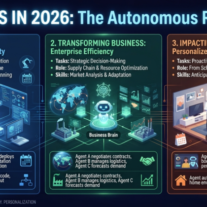 AI Agents in 2026: What Are AI Agents and How They Will Change Work, Business, and Daily Life
