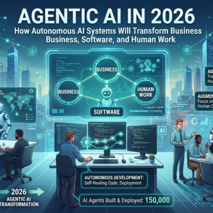 Agentic AI in 2026: How Autonomous AI Systems Will Transform Business, Software, and Human Work