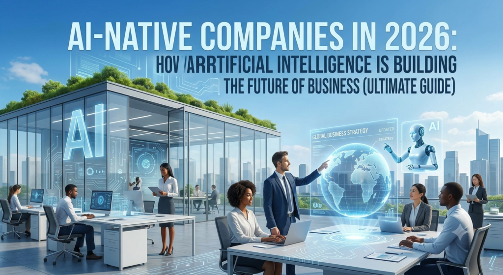 AI-Native Companies in 2026: How Artificial Intelligence Is Building the Future of Business (Ultimate guide)