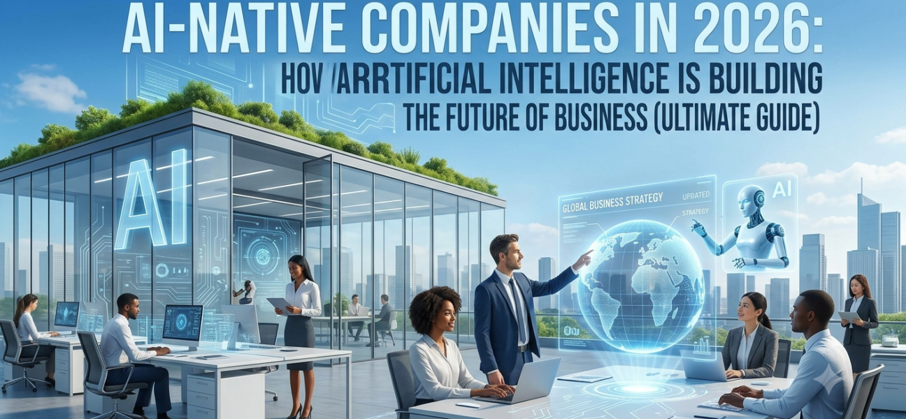 AI-Native Companies in 2026: How Artificial Intelligence Is Building the Future of Business (Ultimate guide)