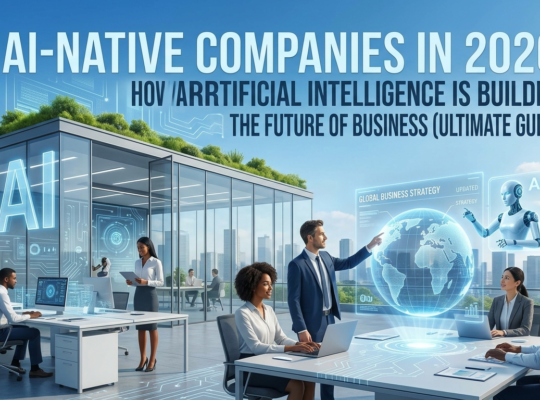 AI-Native Companies in 2026: How Artificial Intelligence Is Building the Future of Business (Ultimate guide)