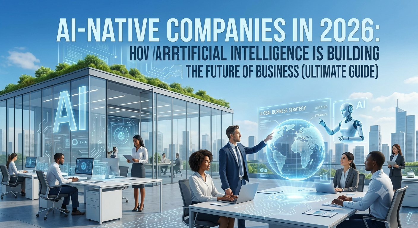 AI-Native Companies in 2026: How Artificial Intelligence Is Building the Future of Business (Ultimate guide)