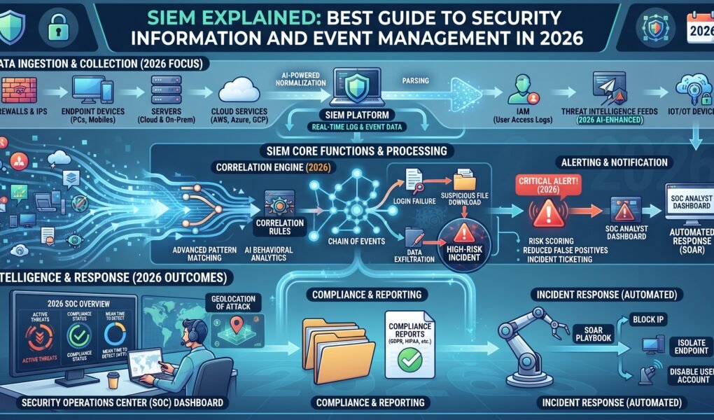 SIEM Explained: Complete Guide to Security Information and Event Management in 2026