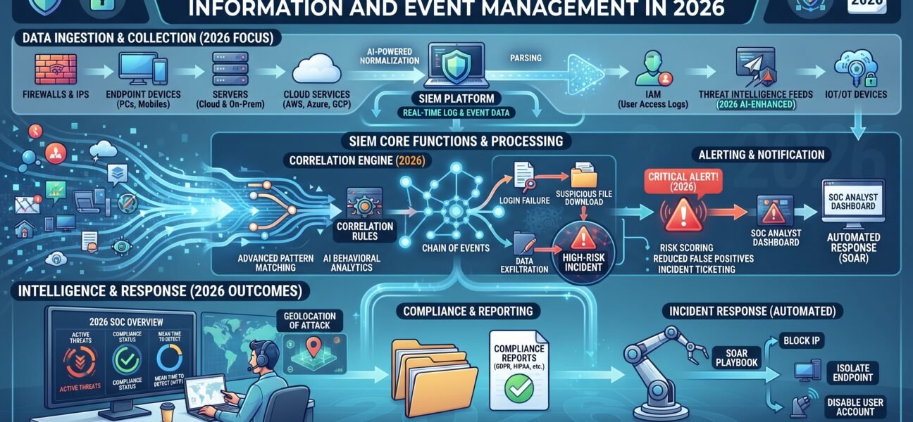 SIEM Explained: Complete Guide to Security Information and Event Management in 2026