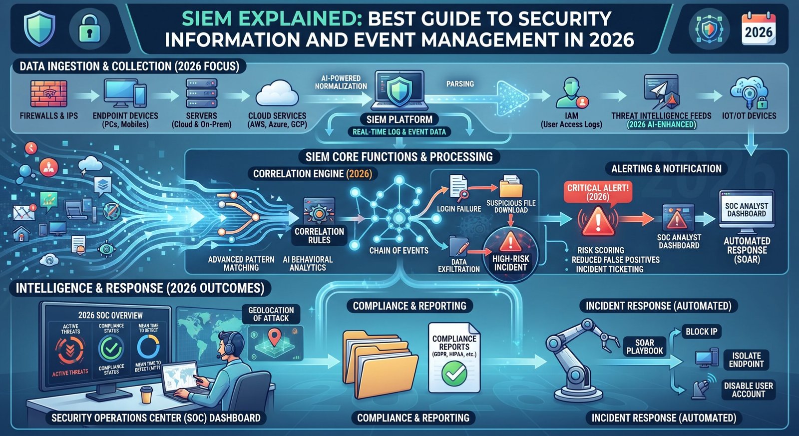 SIEM Explained: Complete Guide to Security Information and Event Management in 2026