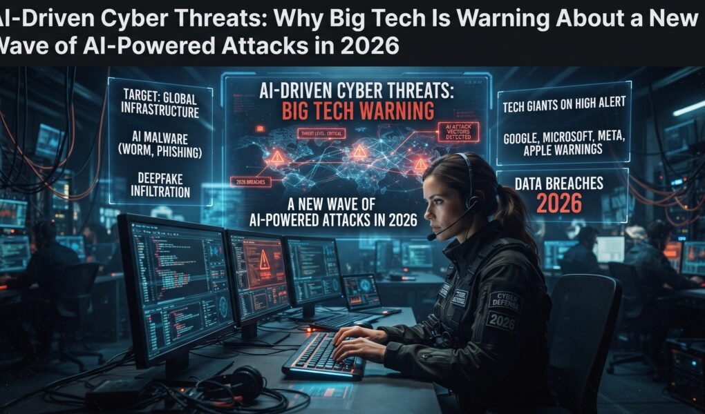 AI-Driven Cyber Threats: Why Big Tech Is Warning About a New Wave of AI-Powered Attacks in 2026
