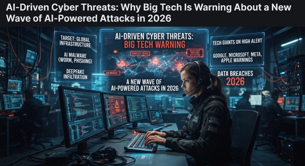 AI-Driven Cyber Threats: Why Big Tech Is Warning About a New Wave of AI-Powered Attacks in 2026