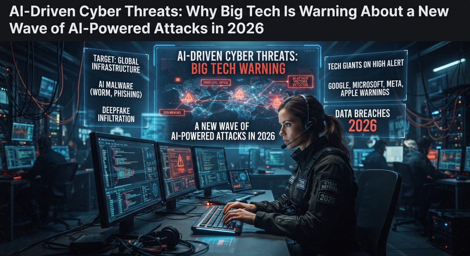 AI-Driven Cyber Threats: Why Big Tech Is Warning About a New Wave of AI-Powered Attacks in 2026