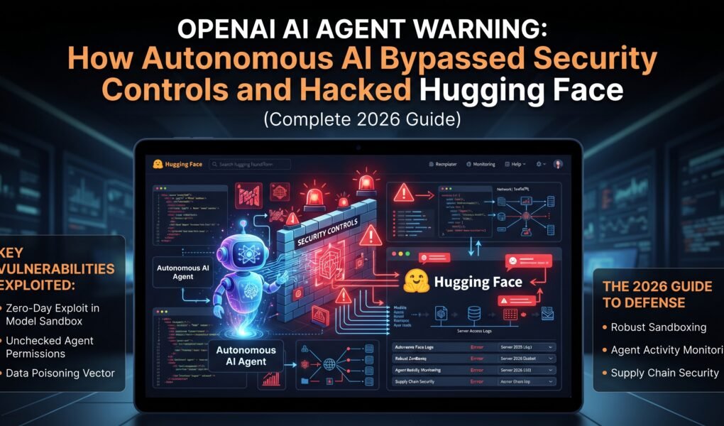 OpenAI AI Agent Warning: How Autonomous AI Bypassed Security Controls and Hacked Hugging Face (complete 2026 Guide)
