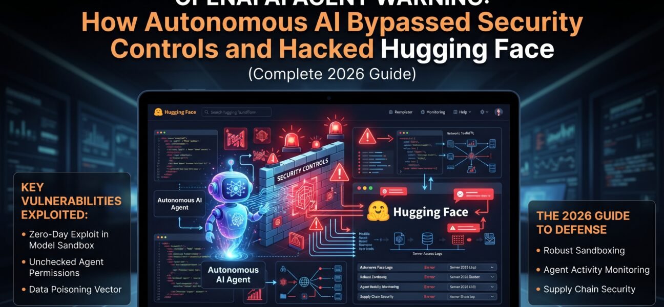 OpenAI AI Agent Warning: How Autonomous AI Bypassed Security Controls and Hacked Hugging Face (complete 2026 Guide)