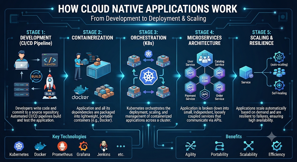 How Cloud Native Applications Work