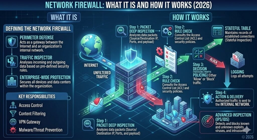 What Is a Network Firewall and How Does It Work?