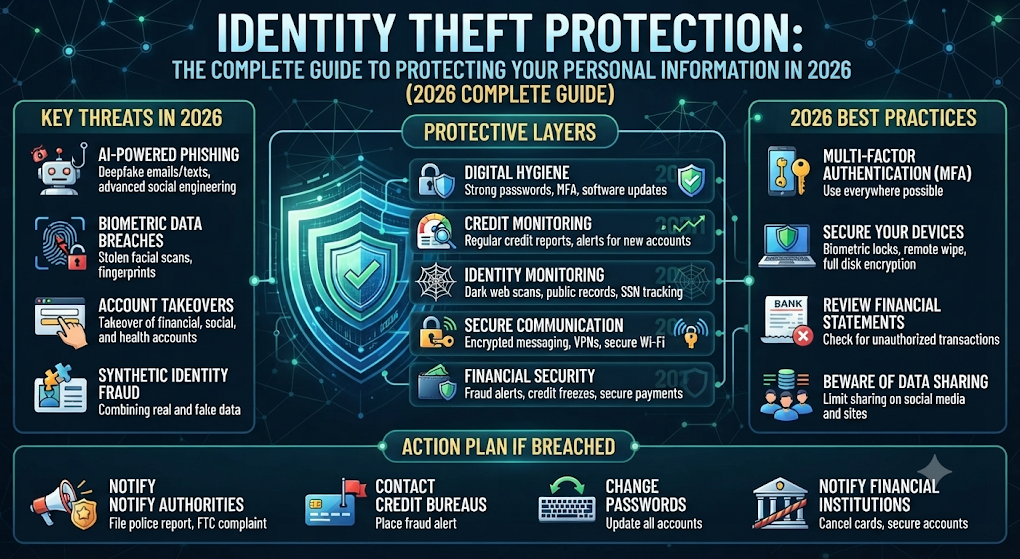 Identity Theft Protection: The Complete Guide to Protecting Your Personal Information in 2026