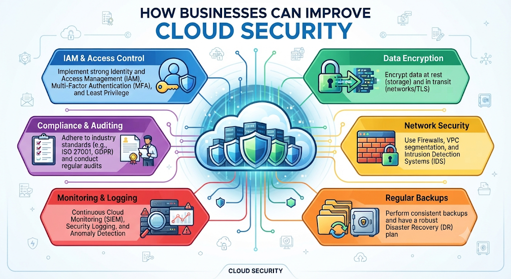 How Businesses Can Improve Cloud Security