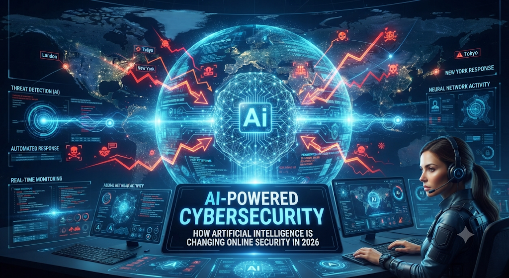 AI-Powered Cybersecurity: How Artificial Intelligence Is Changing Online Security in 2026