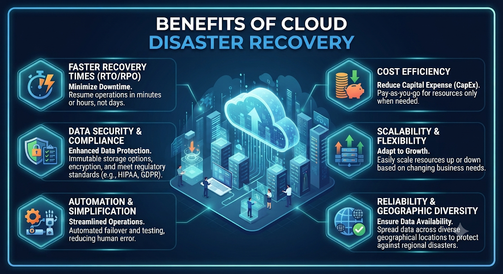 Benefits of Cloud Disaster Recovery